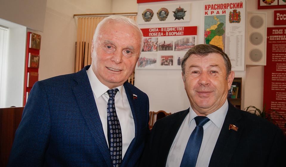 М.Н. Берулава прибыл с рабочим визитом в Красноярск