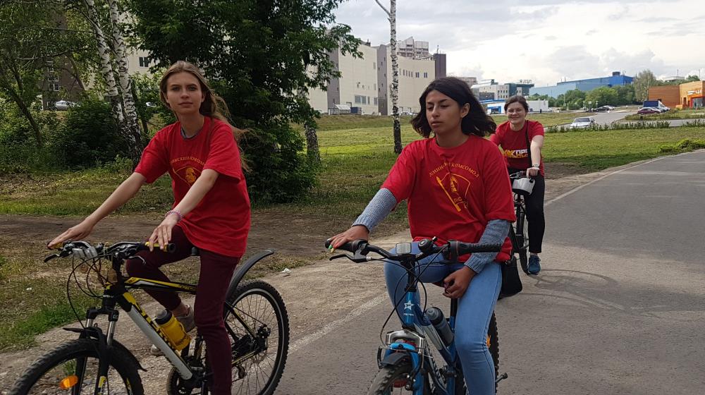 Магнитогорск. Красный велопробег – ответ антинародному режиму