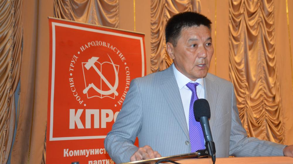 Коммунисты Калмыкии выдвинули на должность Главы региона Намсыра Манджиева