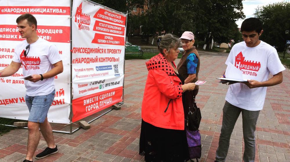 Нижегородская область. Кампания по сбору подписей за внесение трех народных законодательных инициатив набирает ход