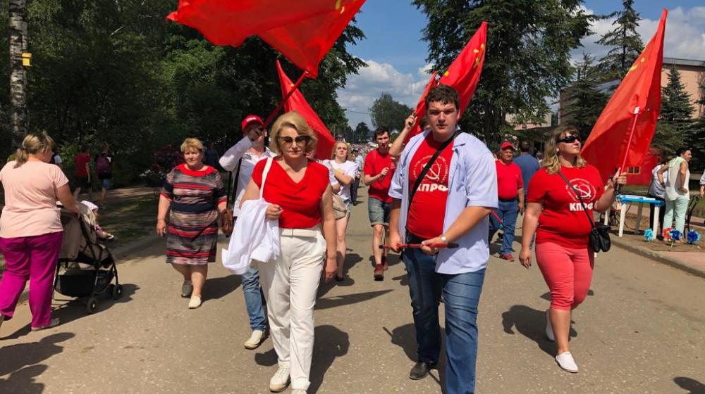 Нина Останина посетила Пестовский район Новгородской области