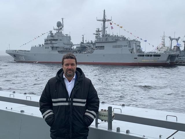 Александр Ющенко принял участие в торжественном параде в Североморске