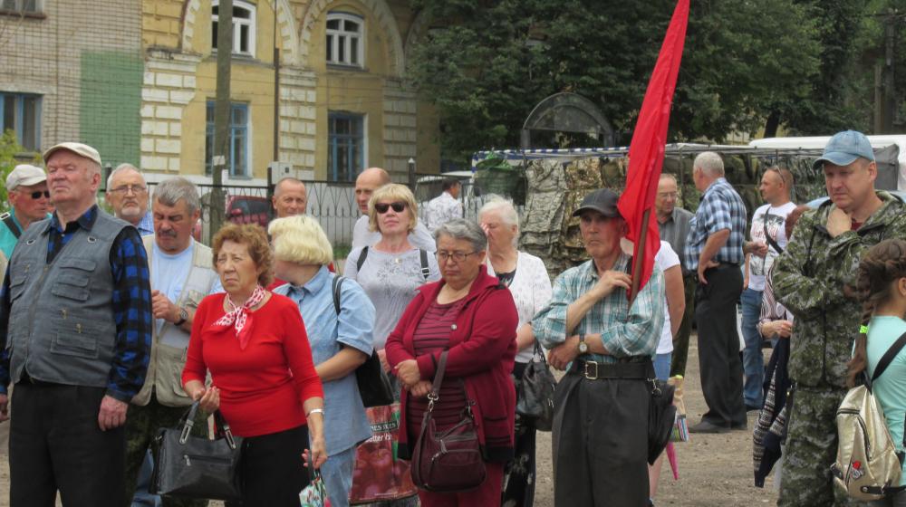 Кировская область. Орловский райком КПРФ организовал митинг за экологическую безопасность 