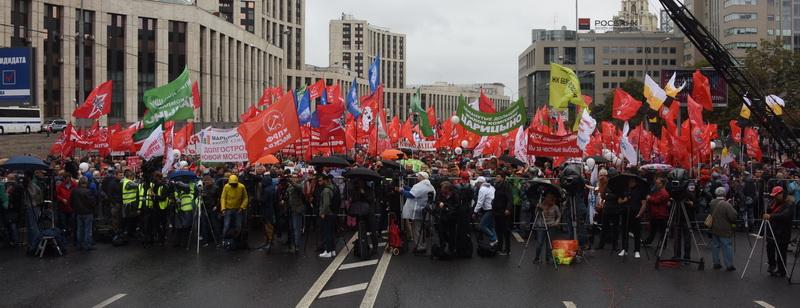  Массовая протестная акция "За честные и чистые выборы! За власть закона и социальные права граждан!"