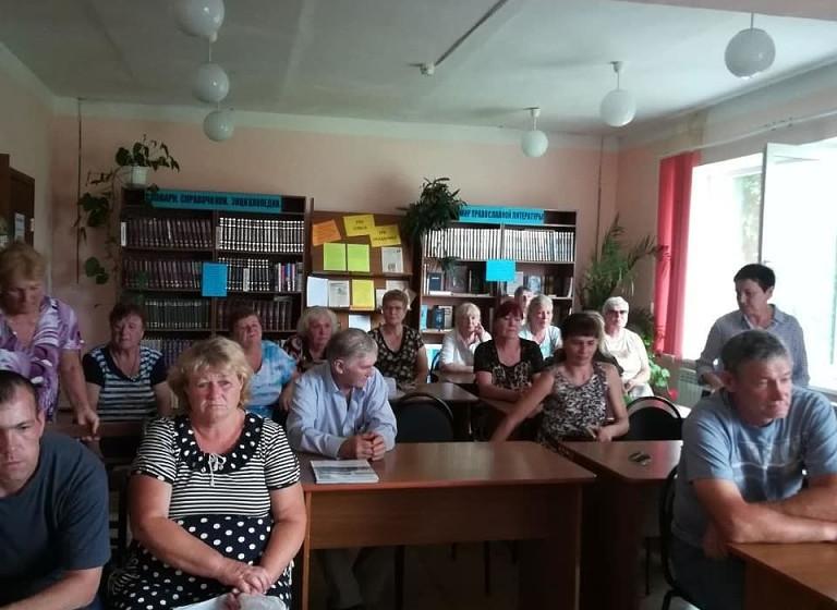 Саратовская область. Ольга Алимова и Николай Бондаренко посетили Романовский район