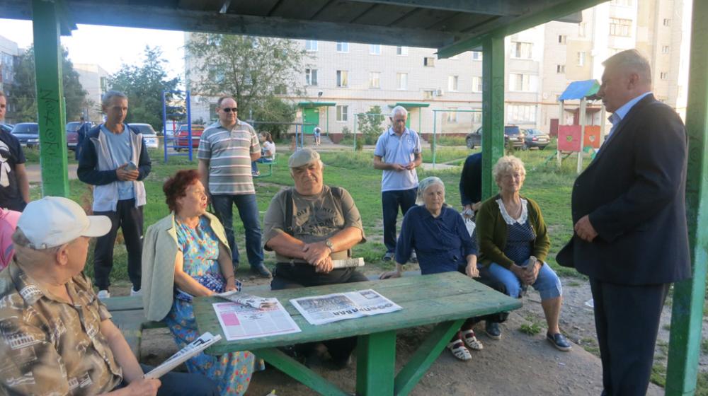 Лидер тамбовских коммунистов А.И. Жидков провел встречу с избирателями