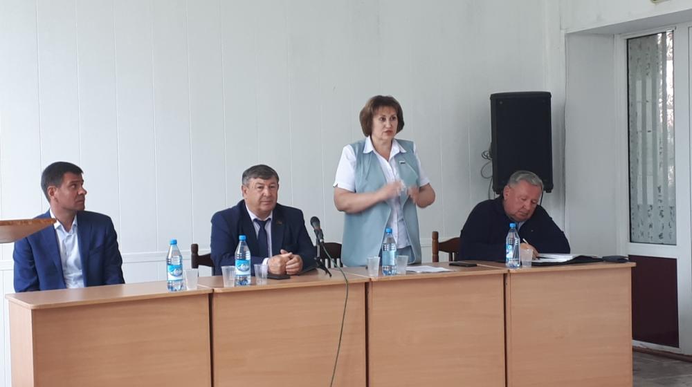 Традиционные отчеты перед избирателями Веры Анатольевны Ганзя состоялись в южных районах Красноярского края