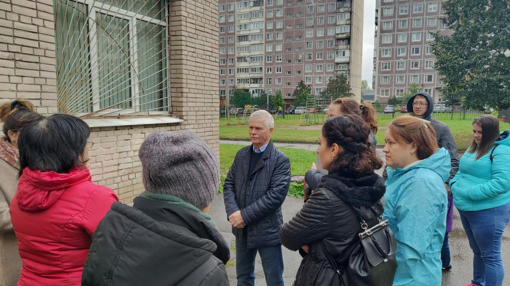 Санкт-Петербург. Сергей Пантелеев встретился с инициативной группой жителей микрорайона Горелово