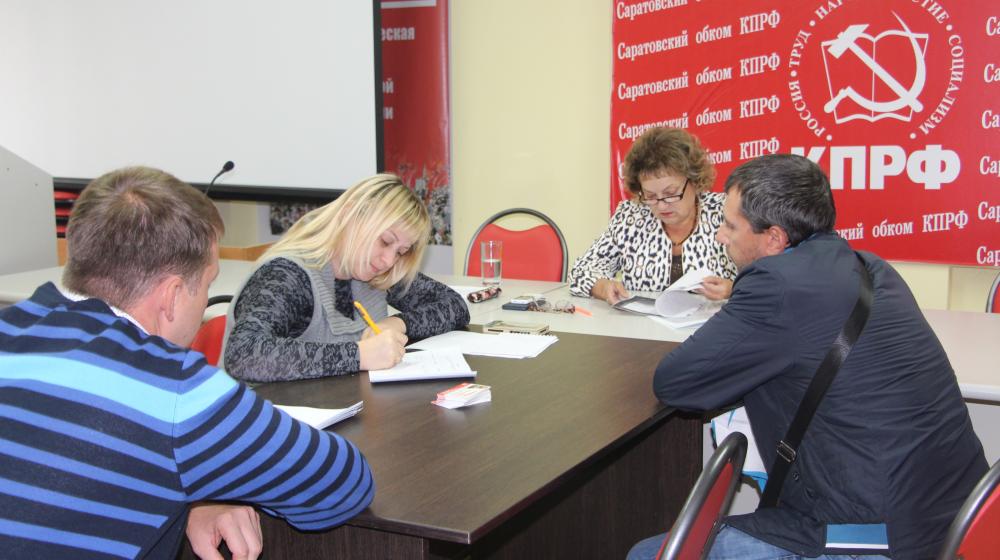 Ольге Алимовой пожаловались на плохую работу саратовских УК и попросили одеть детей в сад
