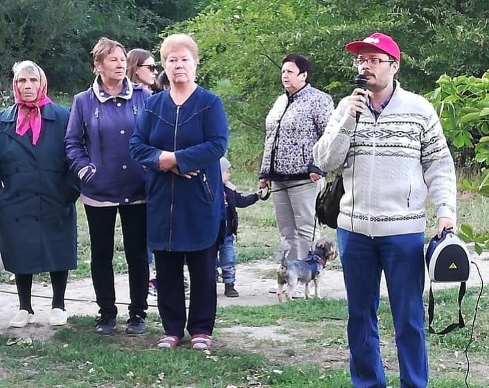 Саратовская область. Ольга Алимова и Виктор Черваков провели встречу с жителями