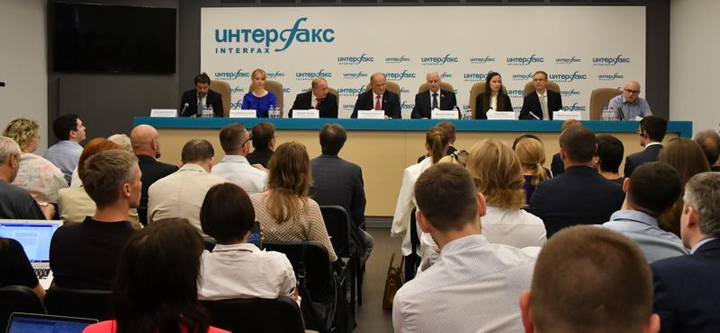   Пресс-конференция Г.А. Зюганова в "Интерфаксе" на тему: "Выборы в Москве. Прорыв в будущее"
