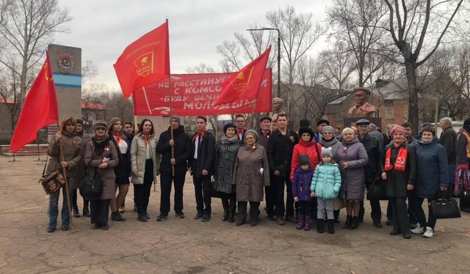 В Алтайском крае прошли праздничные акции в День Комсомола