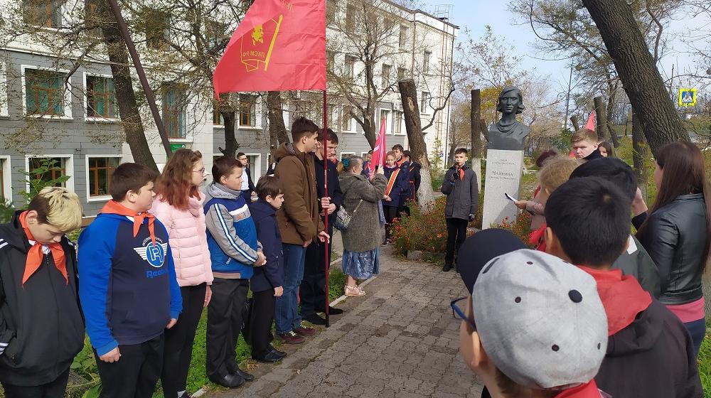 Приморский край. Во Владивостоке почтили память героев-комсомольцев