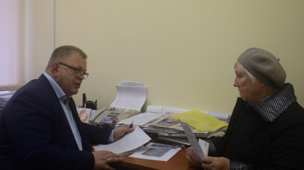 Депутат-коммунист Мособлдумы Александр Наумов провел приём граждан в г.о. Подольск