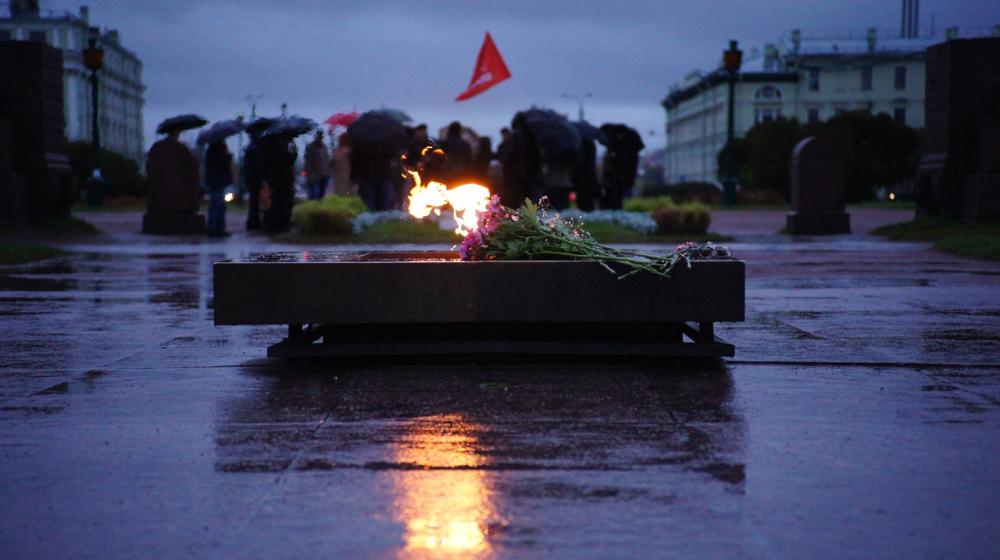 Санкт-Петербург. Памяти защитников советской власти