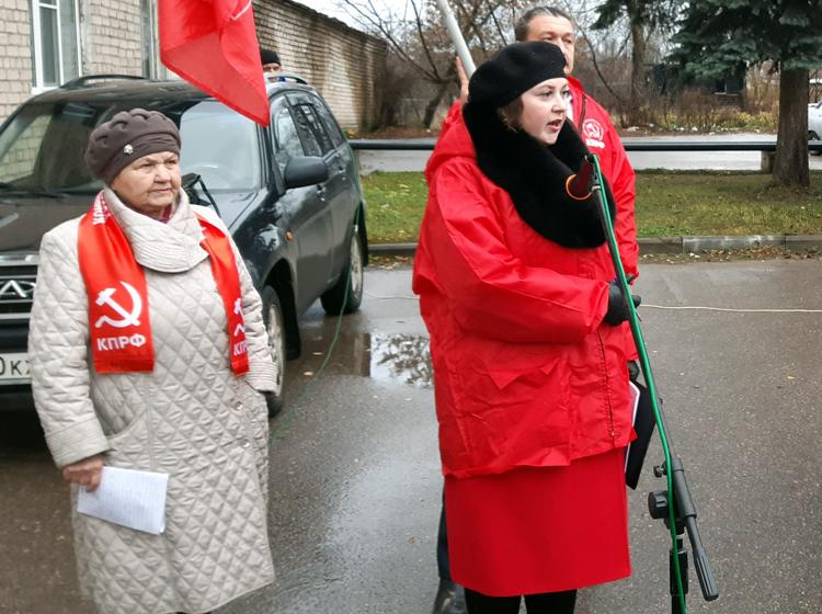 Смерть от мусора! Митинг в городе Заволжск Ивановской области