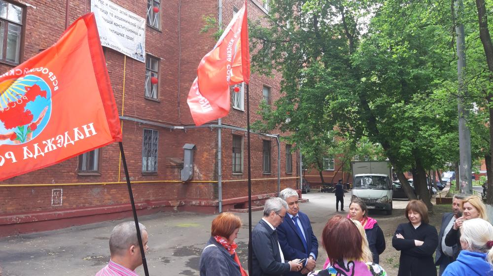 Будем добиваться решения вопроса в пользу жителей! О проблеме выселения семей из единственного жилья в столице