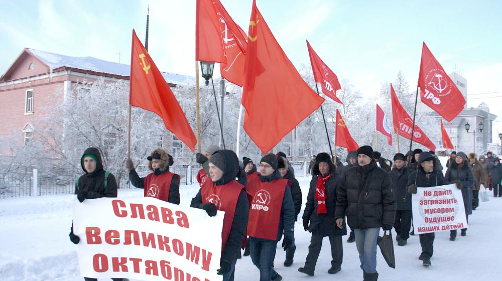 Митинг в Нарьян-Маре: в Советское время мы жили лучше!