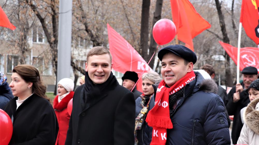 Юрий Афонин принял участие в праздничных мероприятиях и пленуме рескома КПРФ в Хакасии