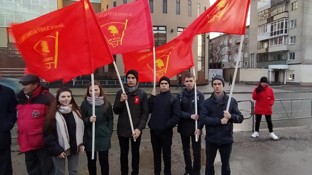 Годовщина Великого Октября в Удмуртии
