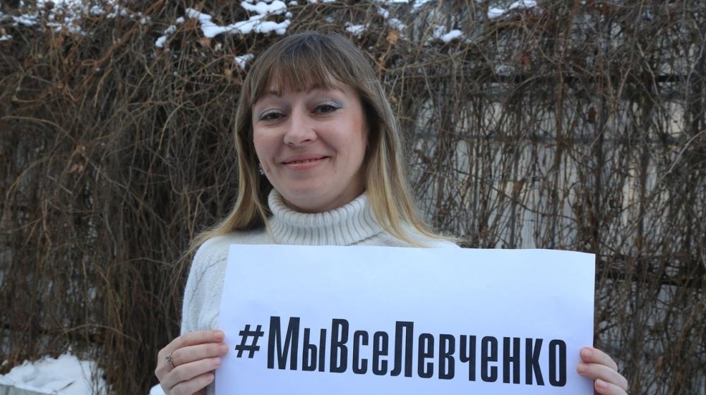 Омск. Участники семинара по информационным технологиям приняли участие в акции в поддержку Левченко и Грудинина