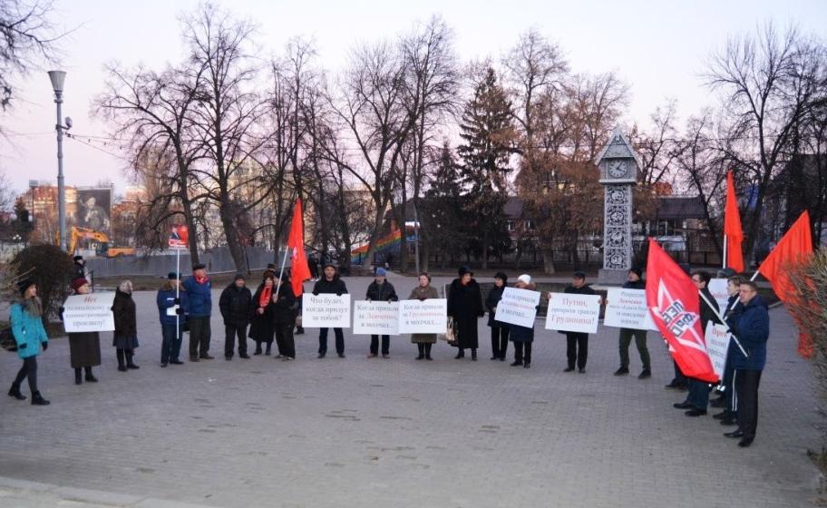 Пензенцы вновь вступились за Грудинина и Левченко