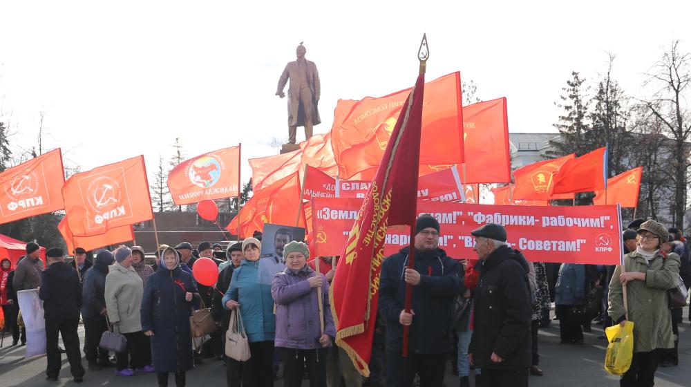 Советский марш в Мордовии
