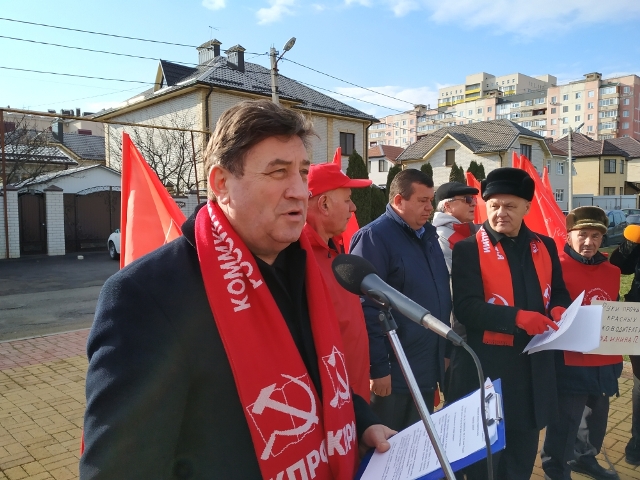 Лидер ставропольских коммунистов Виктор Гончаров: Выход из кризиса - социализм!