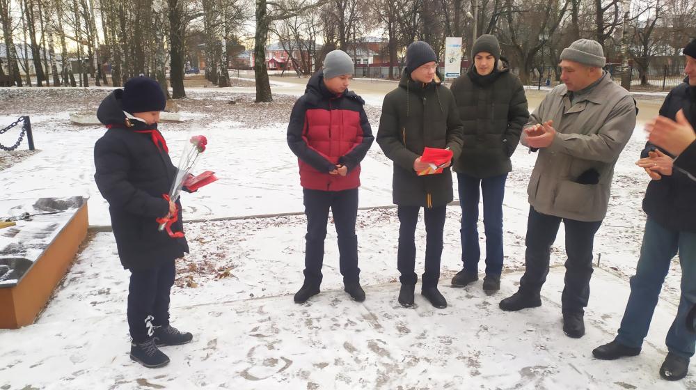 Рязанская область. Пополнились ряды касимовских пионеров