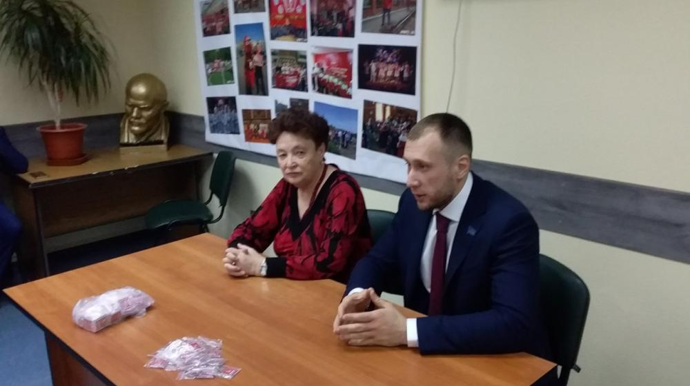 Депутат Тюменской областной Думы Т.Н. Казанцева встретилась со студентами вузов города Тюмени, участниками проекта «Политическая кухня»