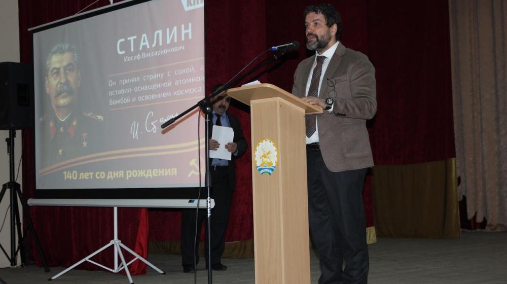 В Уфе прошло торжественное собрание, посвященное 140-летию И.В. Сталина