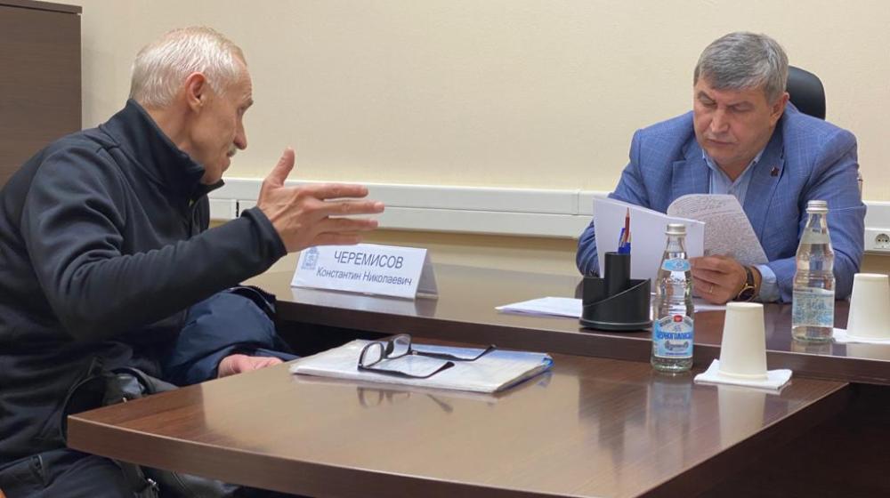 Московская область. Секретарь МК КПРФ Константин Черемисов провёл приём граждан