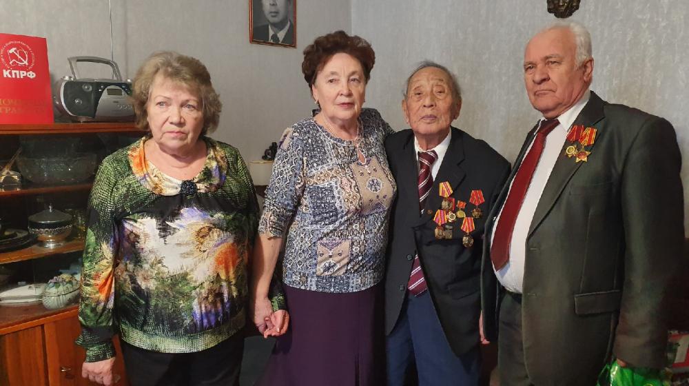 Тюменский обком КПРФ отметил 100-летие старейшего коммуниста Бориса Александровича Нима