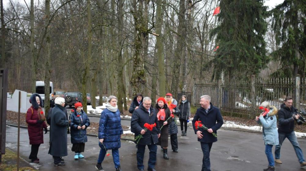 Московская область. Александр Наумов в день памяти В.И. Ленина посетил Горки Ленинские