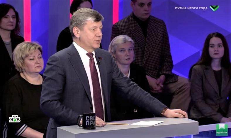 Дмитрий Новиков о пресс-конференции Владимира Путина в программе «Своя правда» на НТВ