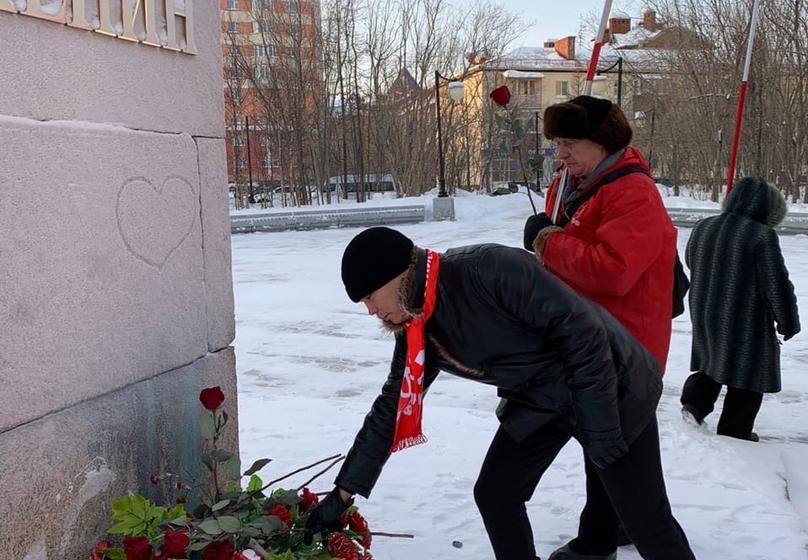 Ямало-Ненецкий автономный округ. Пикет памяти В.И. Ленина прошел в Салехарде