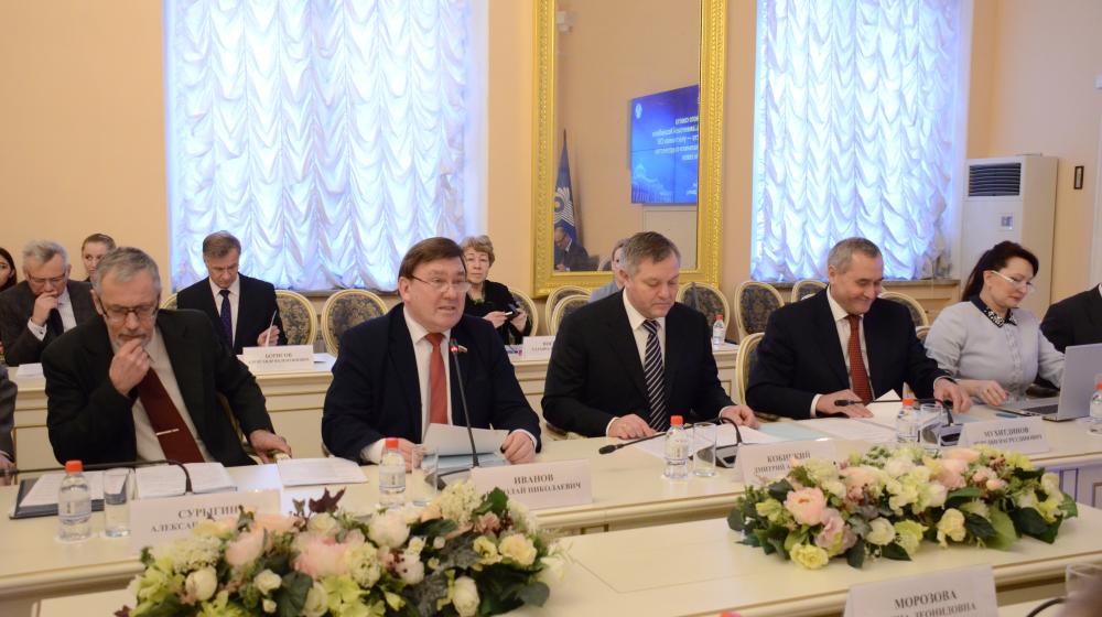 Н.Н. Иванов провел заседание Экспертного совета Межпарламентской Ассамблеи СНГ по теме: «Нормотворчество в области связи и информационных технологий»