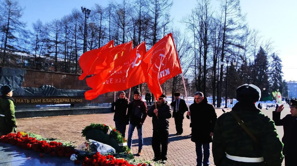 Коммунисты Удмуртии отметили 102-ю годовщину создания Красной Армии