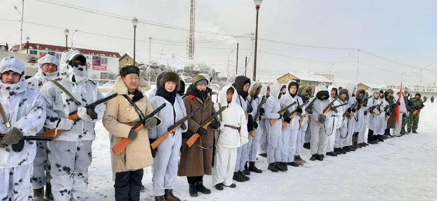 Коммунисты и патриоты почтили память воинов-якутян, погибших на озере Ильмень