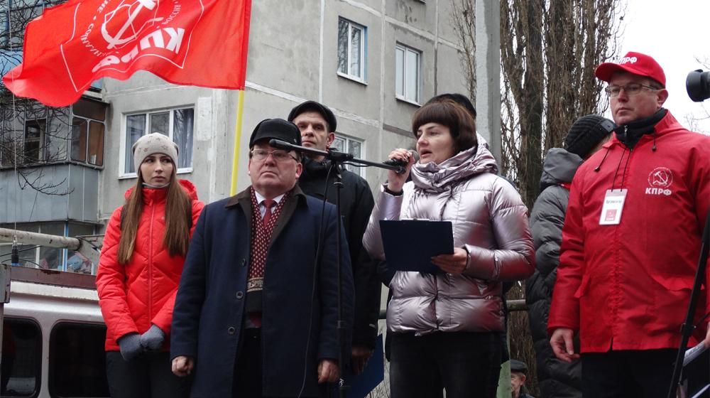 Н.Н. Иванов выступил на экологическом митинге КПРФ в Курской области