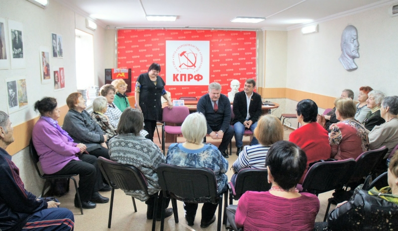 Встреча с детьми войны в Кургане