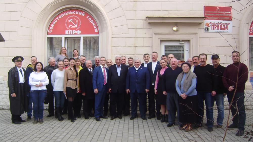 В Севастополе прошла встреча по подготовке марша-эстафеты «Наша великая Победа»