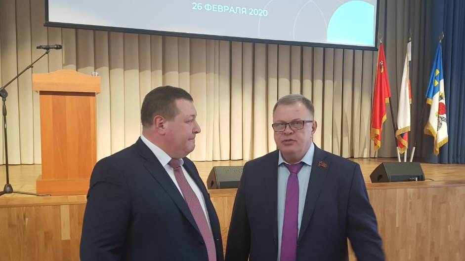 Московская область. Александр Наумов принял участие в отчёте и.о. главы городского округа Кашира