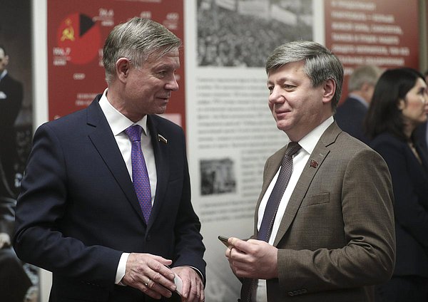 Д.Г. Новиков выступил на открытии выставки «Ялта 1945. Правда о победе. Уроки истории»