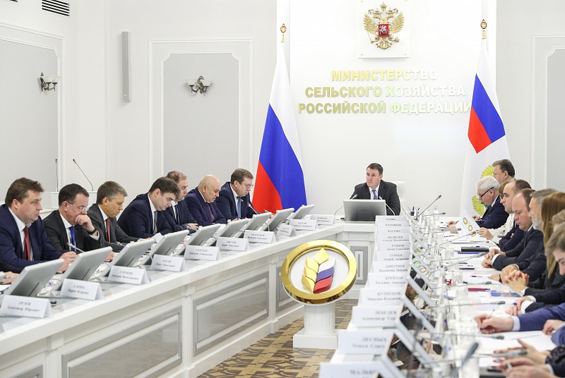В.И. Кашин принял участие в совещании по подготовке к весенним полевым работам в субъектах Российской Федерации