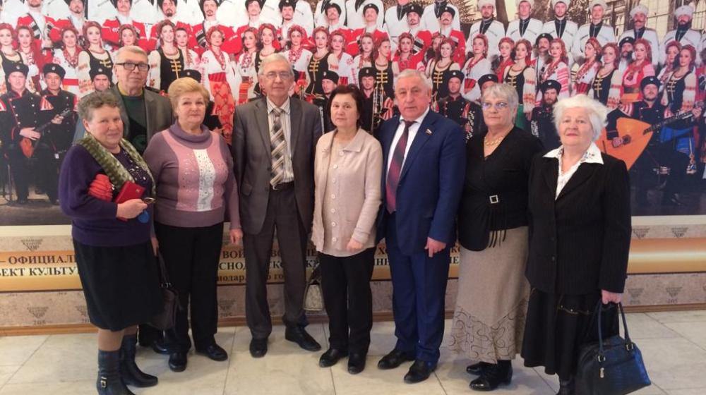 Краснодар. Н.М. Харитонов принял участие в памятной «Встрече поколений», посвященной 80-летию со дня рождения Н.И. Кондратенко
