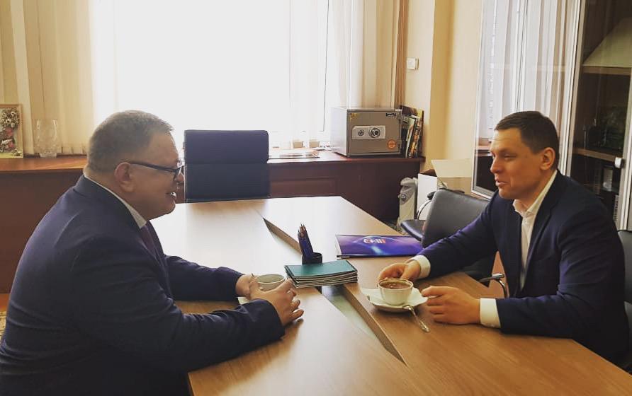 Московская область. Александр Наумов провёл рабочую встречу с главой Дмитрова Ильёй Поночевным