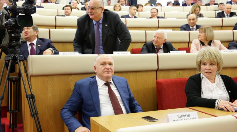 Анатолий Бифов принял участие в ежегодном Послании Главы Кабардино-Балкарии Парламенту республики