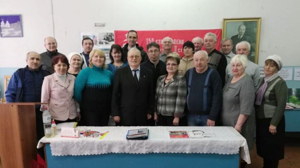 Саратовская область. Ольга Алимова посетила Новые Бурассы