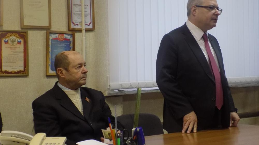 Сергей Гаврилов встретился с ветеранами  и активом райкома КПРФ Железнодорожного района Воронежа